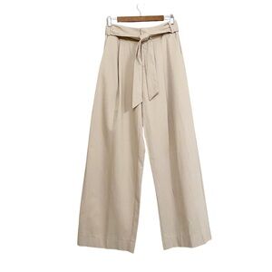 Free People Movement Wide Leg Trouser Pants Khaki